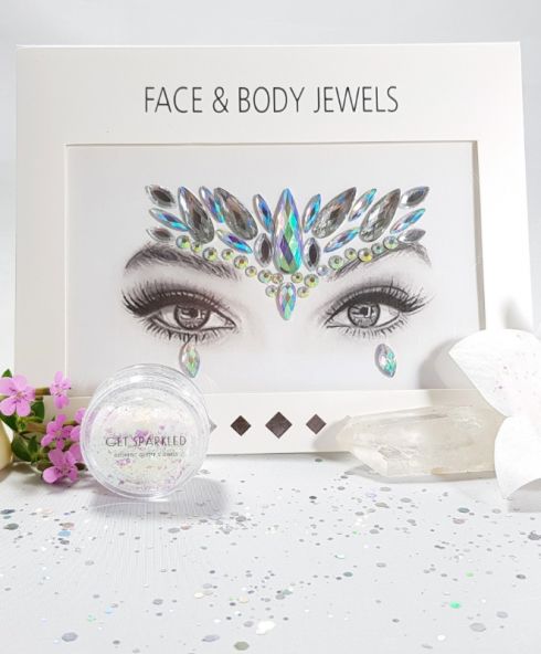 Unicorn Queen Face Jewels Crystal
