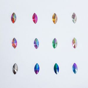 Cat-eye Jewels 15 mm Colours, gaypride glitter steentjes festival gezicht make up kopen