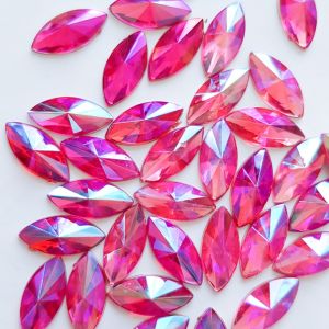 Cat-eye Jewels 15 mm Colours, roze glittersteentjes festival gezicht make up kopen
