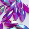 Cat-eye Jewels 15 mm Crystal, Diamand stenen gemstones paars Festival gezicht make up kopen
