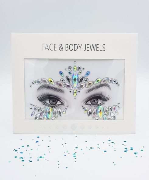Festival Queen Face Jewels, Sticker Glitter Steentjes Kopen