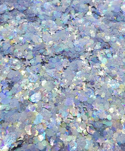 Aquamarine Biodegradable Glittermix, Biologisch afbreekbare glitter kopen