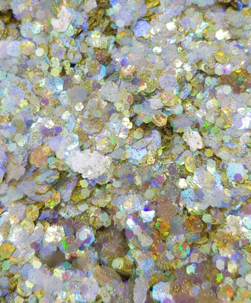 Paradise Pearl Biodegradable Glittermix, Biologisch afbreekbare glitter voor op gezicht, cosmetische glitter kopen