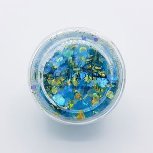 Turquoise Treasure Biodegradable Glittermix, Acheter des paillettes biodégradables