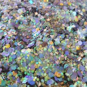 Labradorite Biocompostable Glittermix, biodegradable glitter kopen festival